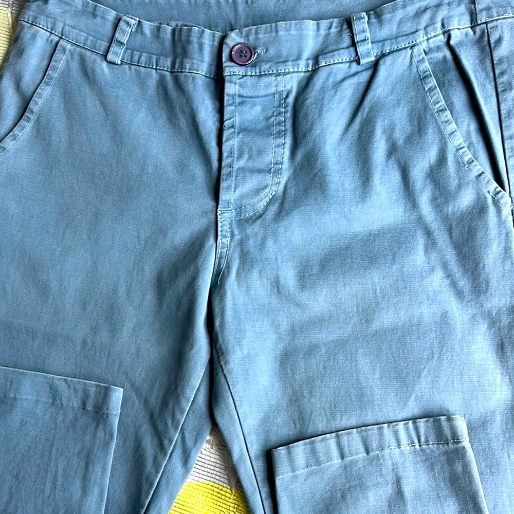 Women Blue Chino Pants
